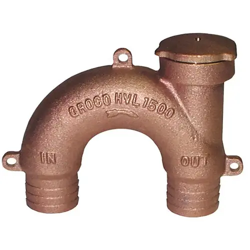 Bronze Vented Loop, 1" ID Hose Bronze Vented Loop, 1" ID Hose