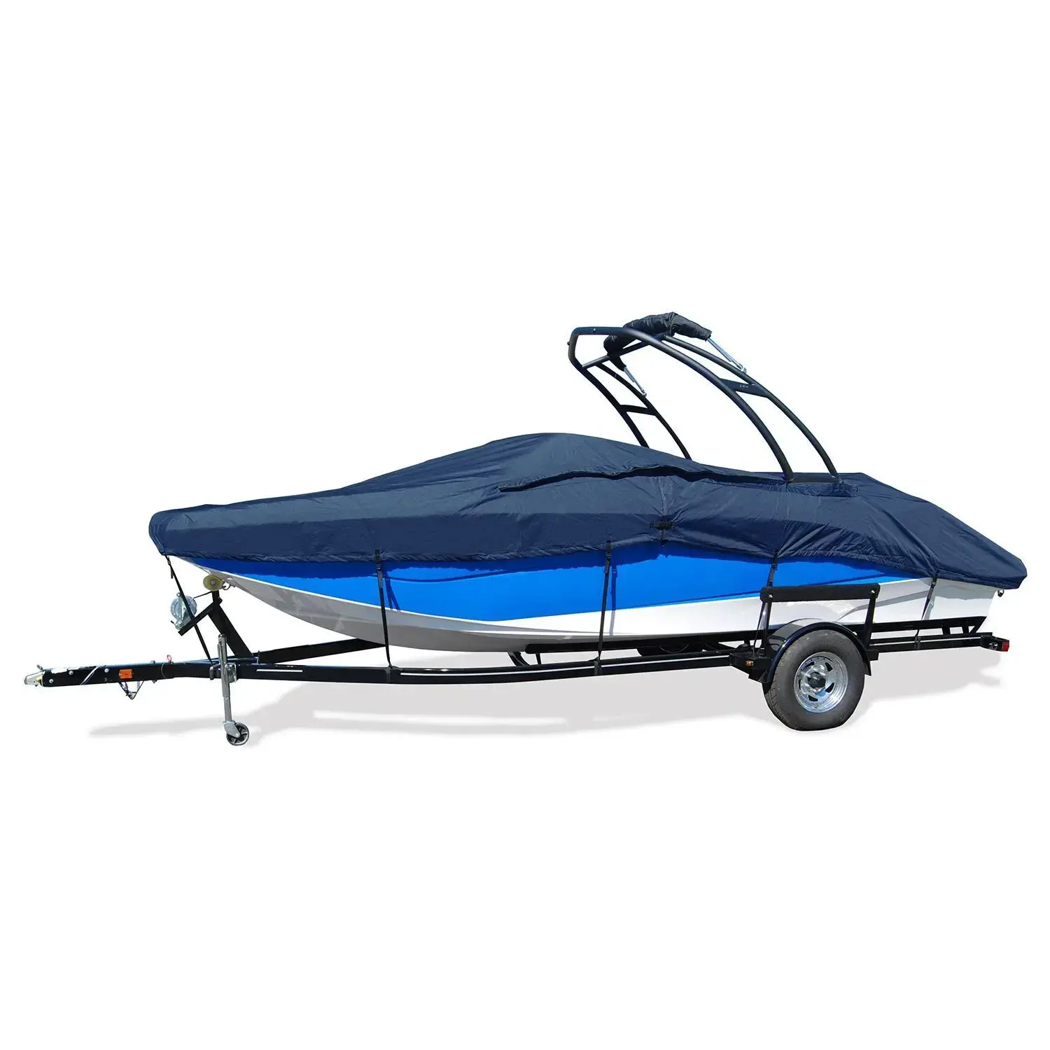 TAYLOR MADE PRODUCTS V-Hull Tower Bow Rider Cover I/O Navy Blue Hot Shot 17 ft5-18 ft4 102 Beam 76704ON TAYLOR MADE PRODUCTS V-Hull Tower Bow Rider Cover I/O Navy Blue Hot Shot 17 ft5-18 ft4 102 Beam 76704ON