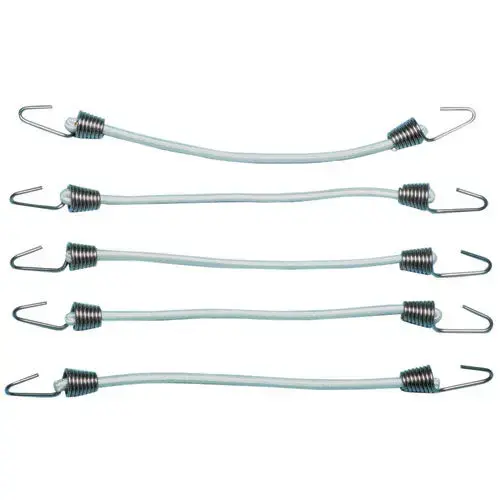 3/8" X 24" Made-Up Shock Cord White 3/8" X 24" Made-Up Shock Cord White