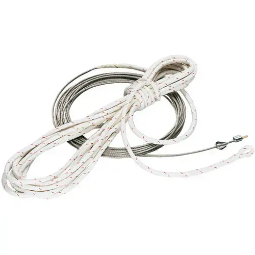 Halyard Kit for 1/8" Wire, 3/8" Line White Halyard Kit for 1/8" Wire, 3/8" Line White