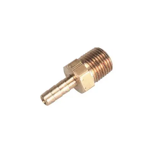 Brass Male Pipe-to-Hose NPT 1/2" - 5/8" Brass Male Pipe-to-Hose NPT 1/2" - 5/8"