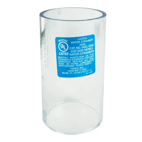 PERKO Transparent Cylinder for Intake Water Strainer PERKO Transparent Cylinder for Intake Water Strainer