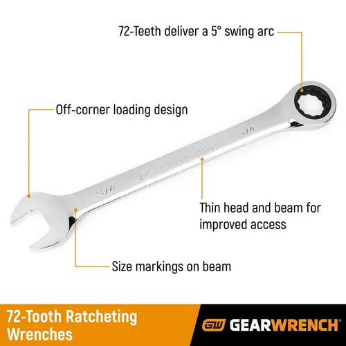 Ratcheting Combination Wrenches Ratcheting Combination Wrenches