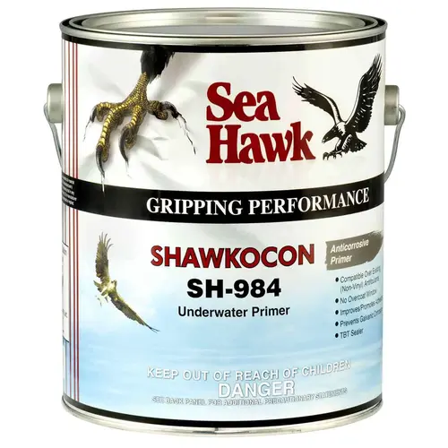 Shawkocon Underwater Primer, Quart Gray Shawkocon Underwater Primer, Quart Gray
