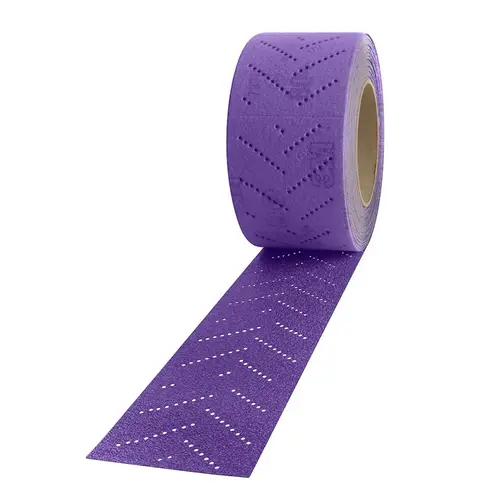 Cubitron II Hookit Clean Sanding Sheet Roll, 40+ Grit, 115 mm x 8 m Cubitron II Hookit Clean Sanding Sheet Roll, 40+ Grit, 115 mm x 8 m