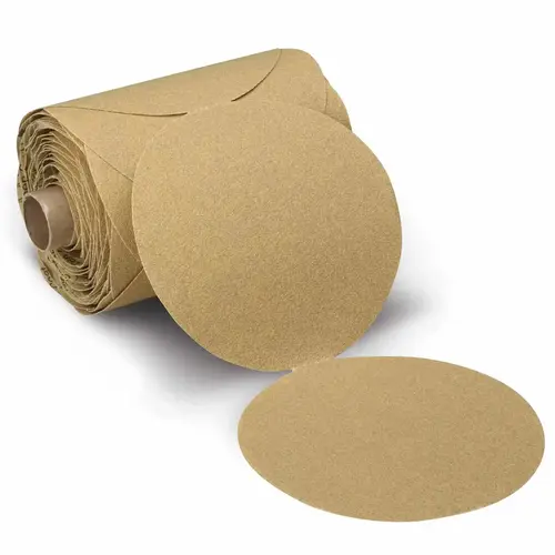 Stikit Open Coat, Aluminum Oxide, 5", P150 Grit Stikit Open Coat, Aluminum Oxide, 5", P150 Grit