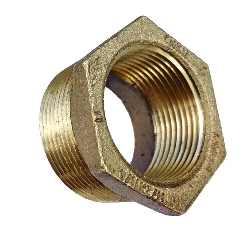 2" X 1-1/2" MNPT x FNPT Bronze Reducing Bushing 2" X 1-1/2" MNPT x FNPT Bronze Reducing Bushing