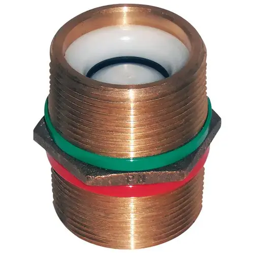 Bronze Nipple with Check Valve, 1" NPT Bronze Nipple with Check Valve, 1" NPT