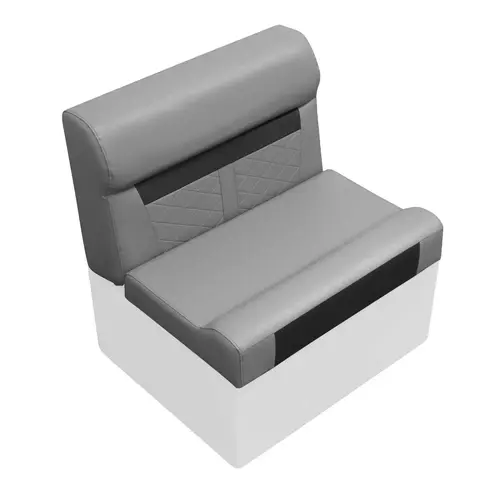 Wise DLX95-1905 DLX Series 28" Pontoon Bench Cushion Set - Marble / Reef Stone Wise DLX95-1905 DLX Series 28" Pontoon Bench Cushion Set - Marble / Reef Stone