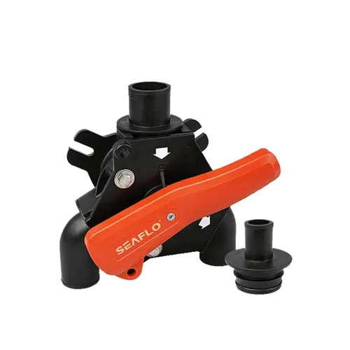 SEAFLO Marine Waste Tank Y-Valve SFYV-01, Manual 3-Way Diverter Valve for Holding Tanks & Overboard Discharge SEAFLO Marine Waste Tank Y-Valve SFYV-01, Manual 3-Way Diverter Valve for Holding Tanks & Overboard Discharge
