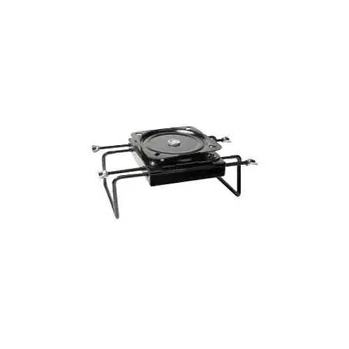 Clamp-on Boat Seat Swivel Black Clamp-on Boat Seat Swivel Black