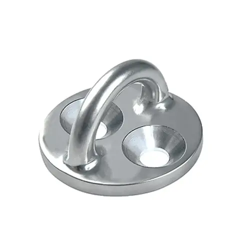 1 1/4" Heavy-Duty Round Padeye, Two 3/8" Holes 1 1/4" Heavy-Duty Round Padeye, Two 3/8" Holes