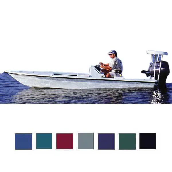 TAYLOR MADE PRODUCTS Flats Boat Cover OB Pacific Blue Hot Shot 18 ft6-19 ft5 96 Beam 88003OB