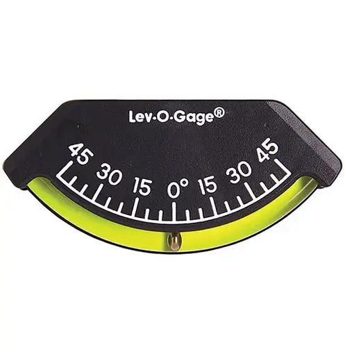 Lev-O-Gage Clinometer - Standard Lev-O-Gage Clinometer - Standard