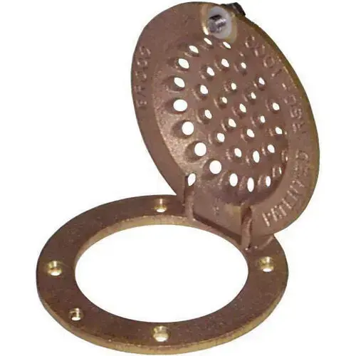 Bronze Round Strainer for 2" Max. Thru-Hull Bronze Round Strainer for 2" Max. Thru-Hull