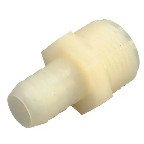 3/4" Nylon Male Garden Hose-to-Barb 1/2" Hose ID 3/4" Nylon Male Garden Hose-to-Barb 1/2" Hose ID