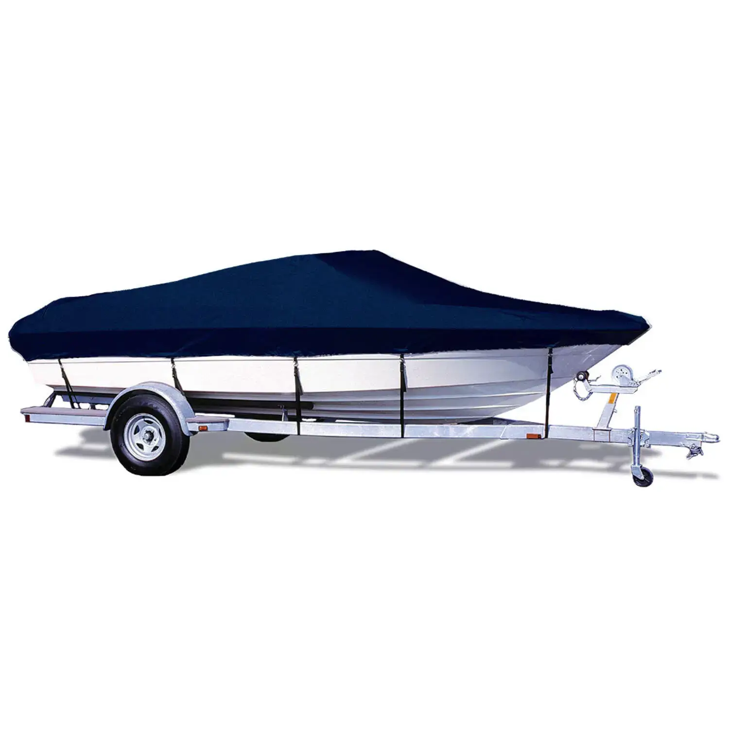 TAYLOR MADE PRODUCTS V-Hull Runabout Cover OB Navy Blue Hot Shot 22 ft5-23 ft4 102 Beam 70223ON