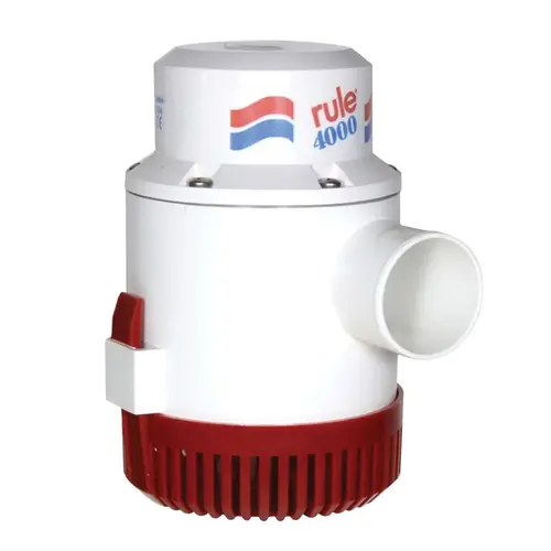 4000 GPH Submersible Electric Bilge Pump, 24V 4000 GPH Submersible Electric Bilge Pump, 24V