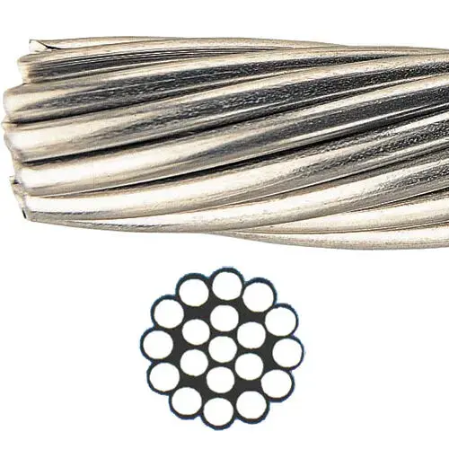 5/32" Wire Dia., 3335lb. Breaking Strength, Price Per Foot 5/32" Wire Dia., 3335lb. Breaking Strength, Price Per Foot