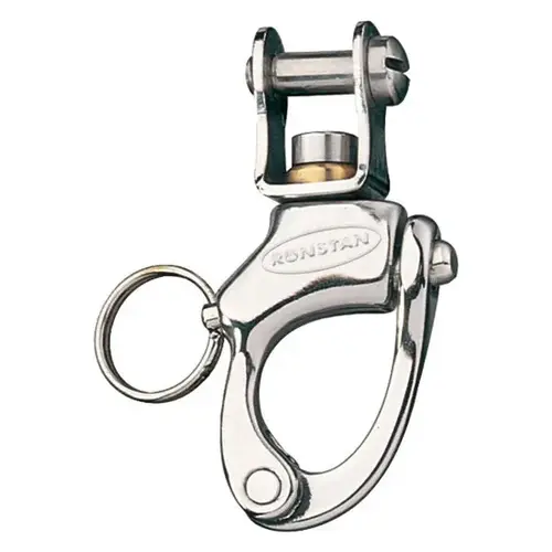 2 13/16" L Stainless Steel Track Bail Snap Shackle 2 13/16" L Stainless Steel Track Bail Snap Shackle