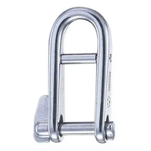 High-Resistance Stainless Steel Key Pin Shackle with Bar 1/4" High-Resistance Stainless Steel Key Pin Shackle with Bar 1/4"