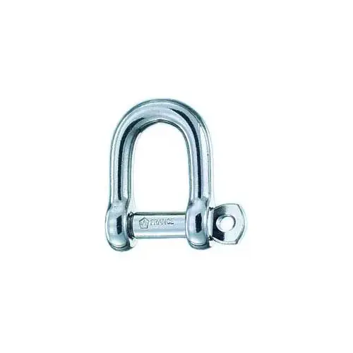 Self-Locking Pin "D" Shackle with 5/32" Pin Self-Locking Pin "D" Shackle with 5/32" Pin