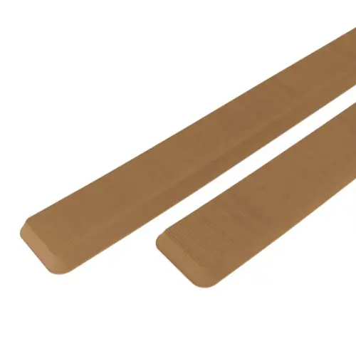 Brushed Coaming Bolster, 2 Piece Set Brushed Coaming Bolster, 2 Piece Set