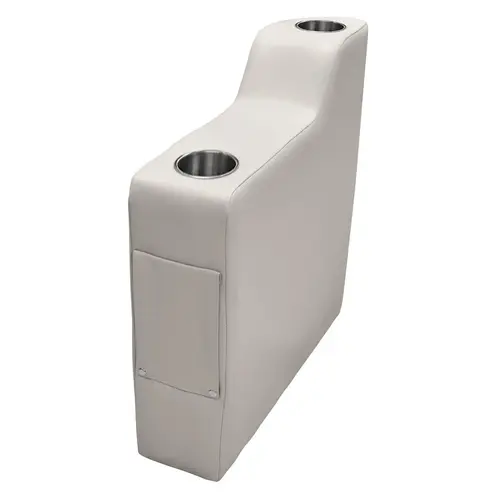 3010 Premier Series Pontoon Right Radius Arm Rest Stone 3010 Premier Series Pontoon Right Radius Arm Rest Stone