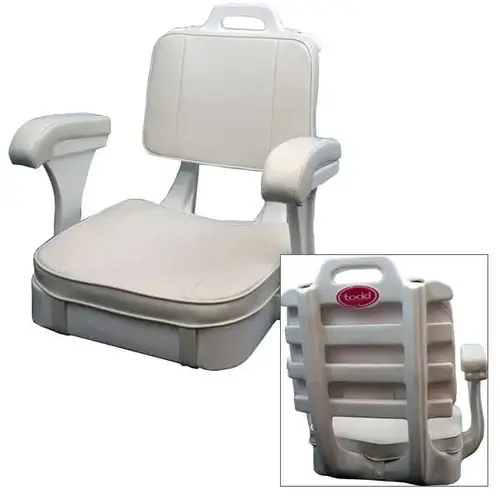 Hatteras Ladderback Seat White Hatteras Ladderback Seat White