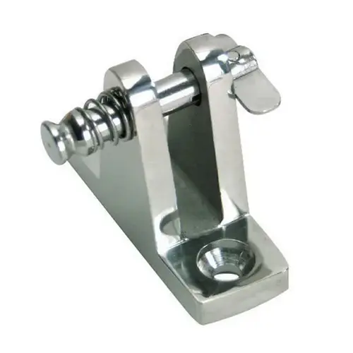 90 degree Deck Hinge with Removable Pin Silver 90 degree Deck Hinge with Removable Pin Silver