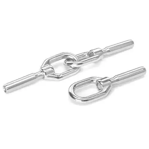Lifeline Gate Single Threaded Eyes for 3/16" Wire Lifeline Gate Single Threaded Eyes for 3/16" Wire