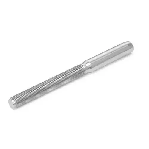 Replacement Rigging Stud Machine Swage for 1/4" Wire, 3/8-24 Thread RH Replacement Rigging Stud Machine Swage for 1/4" Wire, 3/8-24 Thread RH