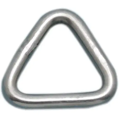 Stainless-Steel Triangle Loop, 1/4" Wire Dia., 2" Inside Width Stainless-Steel Triangle Loop, 1/4" Wire Dia., 2" Inside Width