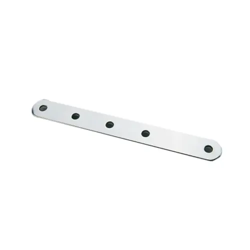 Chain Plate, 1-1/2"W x 14"L, 1/2" Hole Diameter Chain Plate, 1-1/2"W x 14"L, 1/2" Hole Diameter