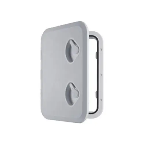 SEAFLO Marine Deck Access Hatch & Lid 17.3" x 12.4", White, Rectangular Inspection Hatch with 180 degree Opening, Non-Slip Surface SEAFLO Marine Deck Access Hatch & Lid 17.3" x 12.4", White, Rectangular Inspection Hatch with 180 degree Opening, Non-Slip Surface
