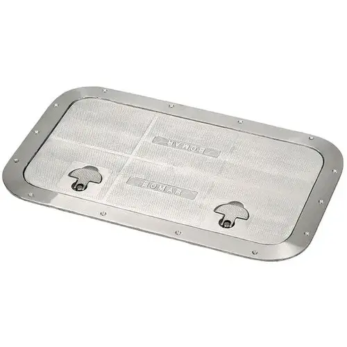 Cast Aluminum Inspection Hatch Silver Cast Aluminum Inspection Hatch Silver