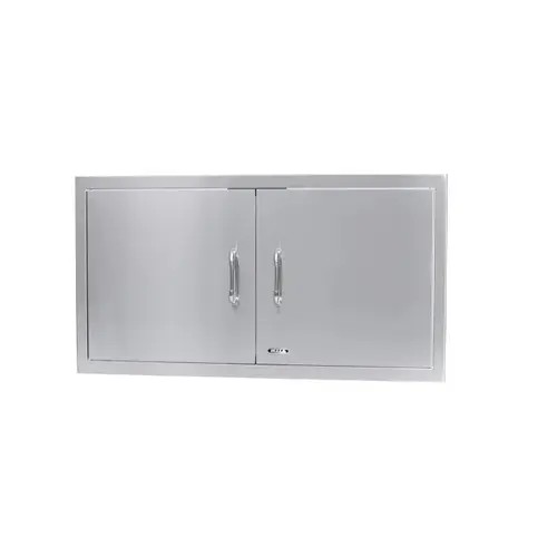 38" Stainless-Steel Double Door with Reveal 38" Stainless-Steel Double Door with Reveal