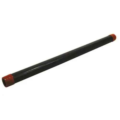 Black Steel Pipe, 2" NPS x 30" Length, Threaded, Schedule 40 Black Steel Pipe, 2" NPS x 30" Length, Threaded, Schedule 40