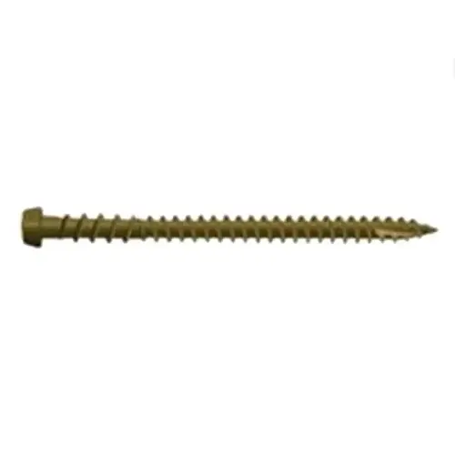 Composite Deck Screws No. 10 S X 2-1/2" L Star Tan Composite Deck Screws No. 10 S X 2-1/2" L Star Tan