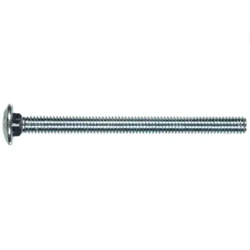 Zinc-Plated Carriage Bolt, 7/16" x 1", Box of 100 Zinc-Plated Carriage Bolt, 7/16" x 1", Box of 100