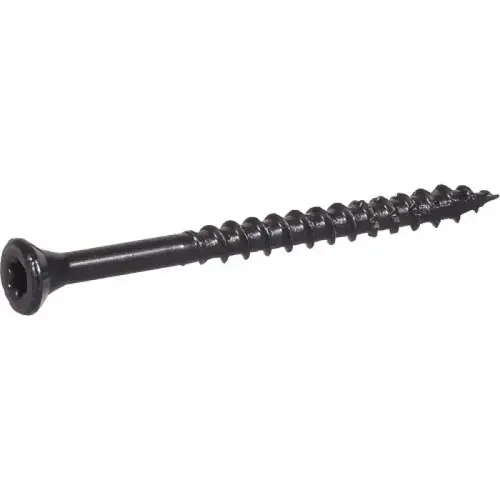 Deck Plus Deck Screw, #10 x 2-1/2", Black, Box of 5 lbs Deck Plus Deck Screw, #10 x 2-1/2", Black, Box of 5 lbs