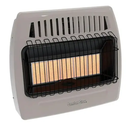 30,000 BTU Vent Free Natural Gas Infrared Plaque Gas Wall Heater 30,000 BTU Vent Free Natural Gas Infrared Plaque Gas Wall Heater
