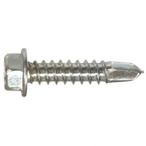 Self-Drilling Hex Washer Head Screw, #10 x 1/2", Box of 221 Self-Drilling Hex Washer Head Screw, #10 x 1/2", Box of 221