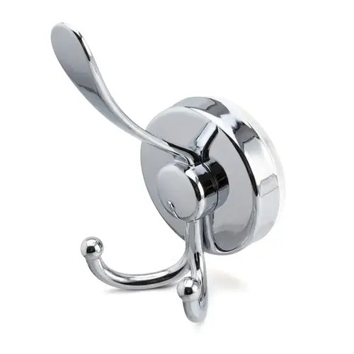 No-Drill 3-Prong Suction Robe Hook - Chrome No-Drill 3-Prong Suction Robe Hook - Chrome