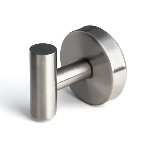 No-Drill T-Profile Suction Robe Hook - Brushed Stainless No-Drill T-Profile Suction Robe Hook - Brushed Stainless