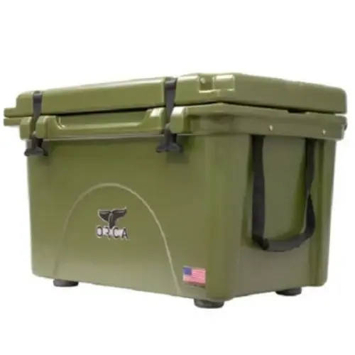 ORCA ORCG040 Cooler, 40 qt Cooler, Green, Up to 10 days Ice