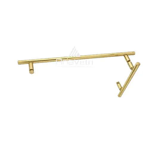 LTB Combo Ladder Style Pull And Towel Bar 6X18 Satin Brass LTB Combo Ladder Style Pull And Towel Bar 6X18 Satin Brass