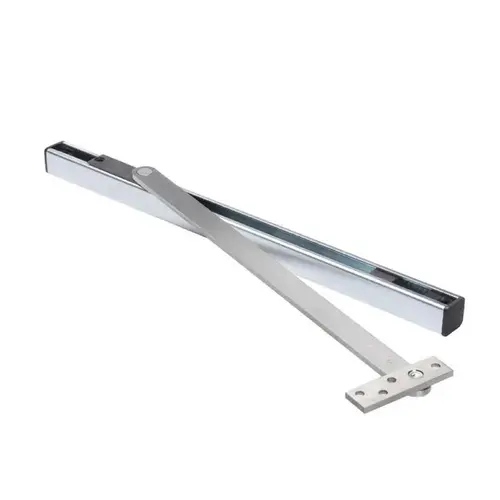 Overhead Concealed Mount Stop, Non-Handed, 1-3/16" Square Channel, BSP Black Suede Powder Coat Overhead Concealed Mount Stop, Non-Handed, 1-3/16" Square Channel, BSP Black Suede Powder Coat