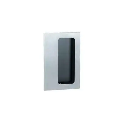 Cast Flush Door Pull, 2-3/4" x 4-1/4", 613E/US10BE Dark Oxidized Satin Bronze Cast Flush Door Pull, 2-3/4" x 4-1/4", 613E/US10BE Dark Oxidized Satin Bronze