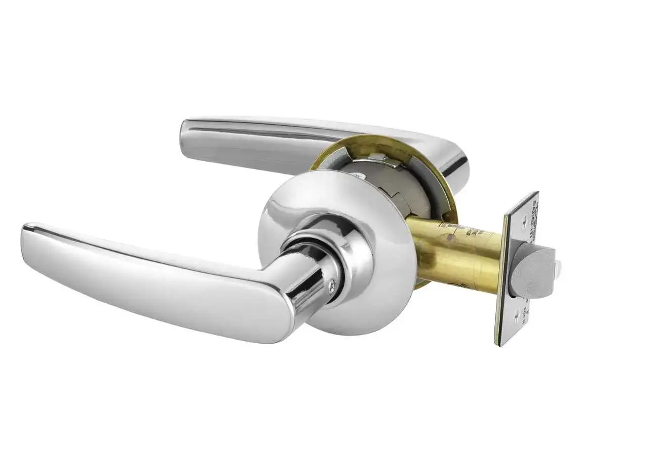 Sargent Privacy Tubular Bored Lock Grade 1 with B Lever and E Rose with ASA Strike Satin Chrome Finish 28-11U65 EB 26D Sargent Privacy Tubular Bored Lock Grade 1 with B Lever and E Rose with ASA Strike Satin Chrome Finish 28-11U65 EB 26D